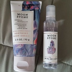 Moon Stone travel set from bath and body works